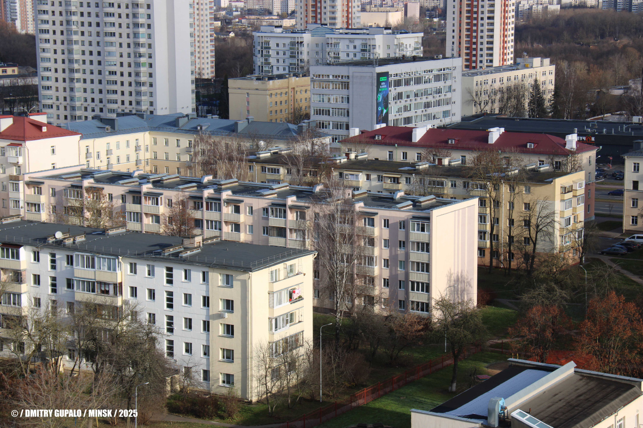 Минск, Солнечная улица, 30 корп. 2; Улица Маяковского, 166А