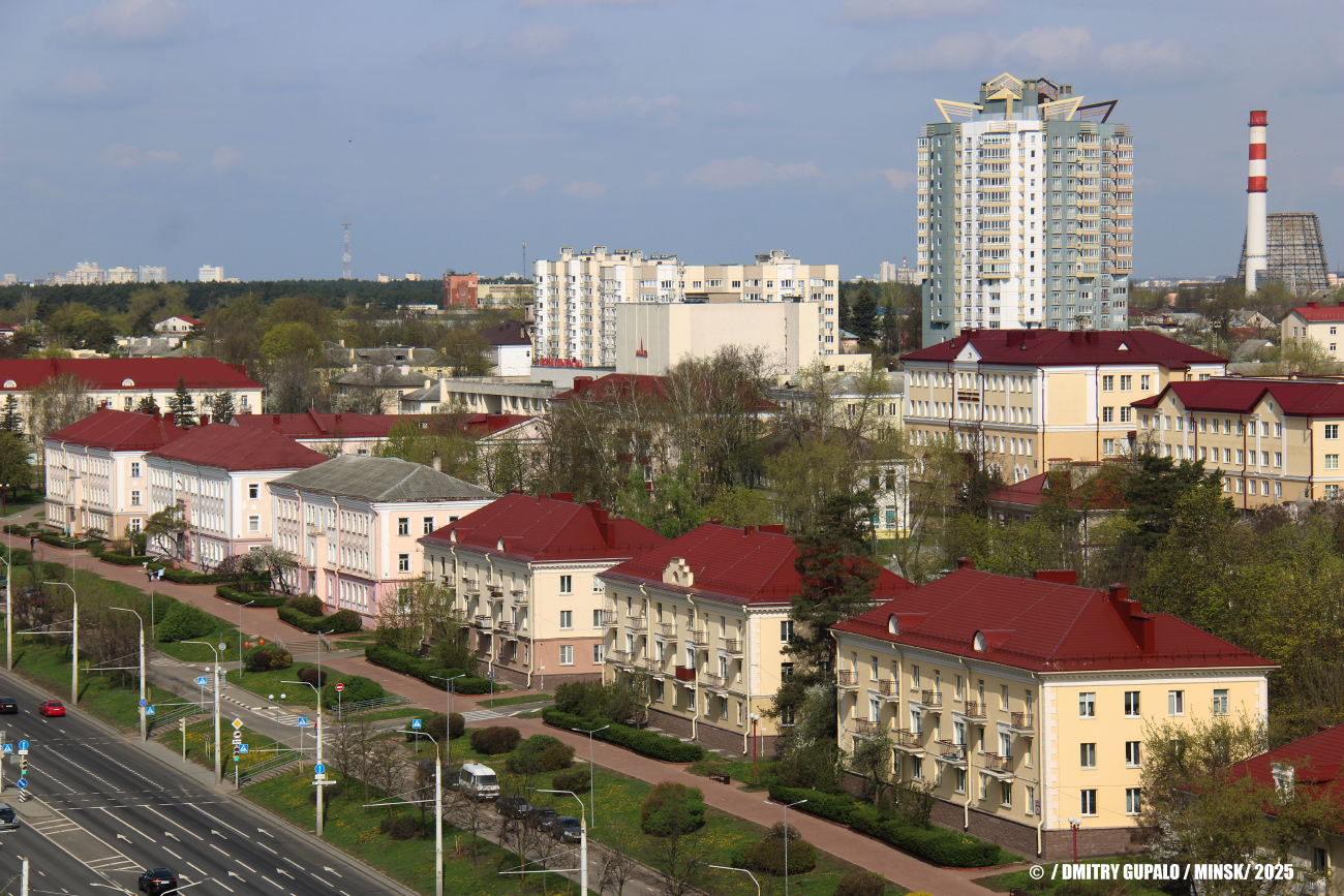 Минск, Партизанский проспект, 129; Партизанский проспект, 127; Партизанский проспект, 125; Партизанский проспект, 123; Партизанский проспект, 121. Минск — Panoramas