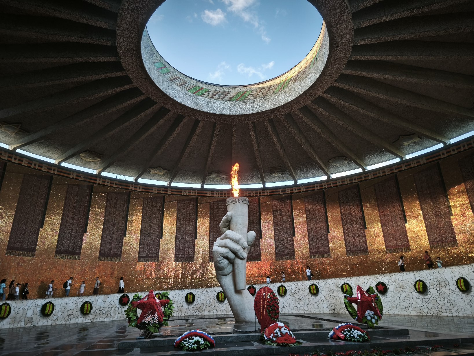 Volgograd, Мамаев курган, Зал Славы