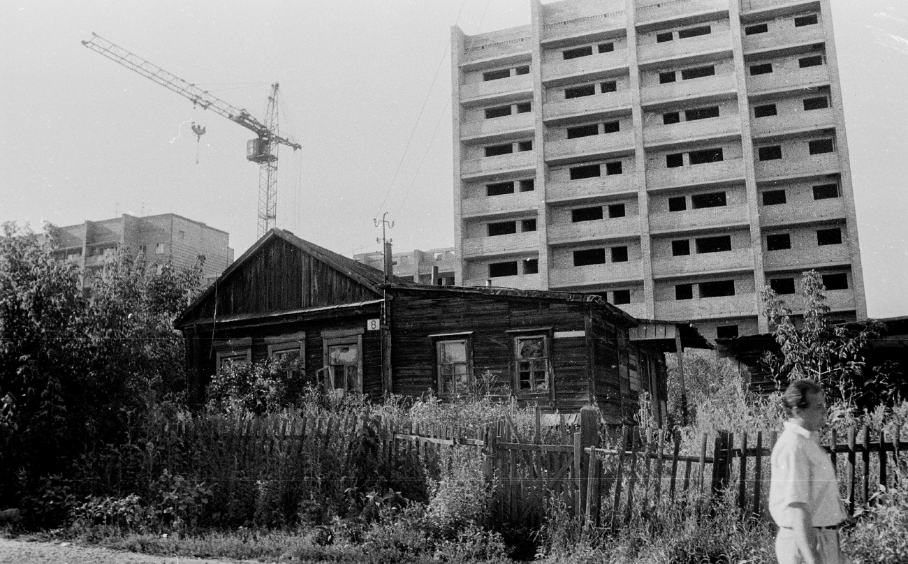 Самара, Долотная улица, 8; Улица Антонова-Овсеенко, 59Б. Самара — Исторические фото (до 2000 года)