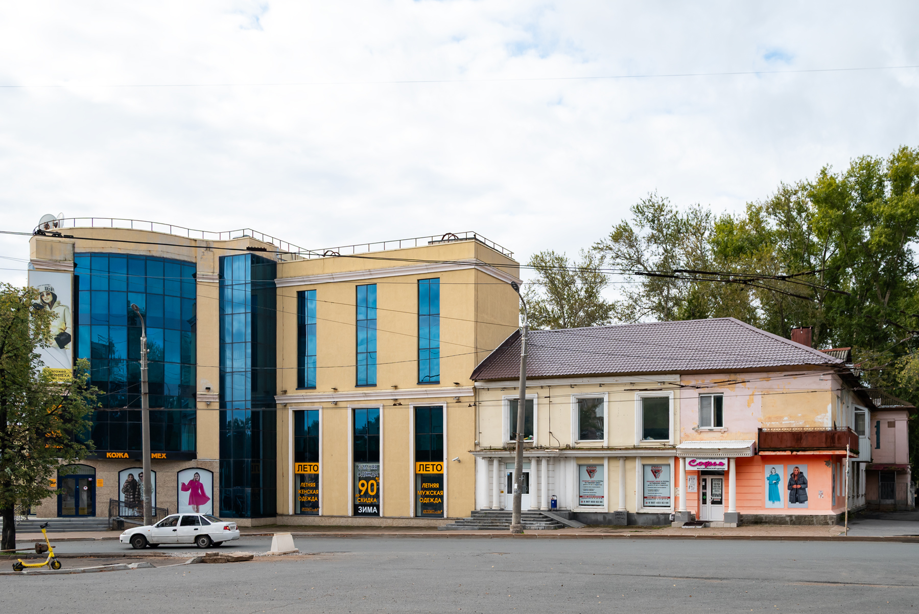 Уфа, Кольцевая улица, 54/1; Шкаповский переулок, 10 / Кольцевая улица, 52