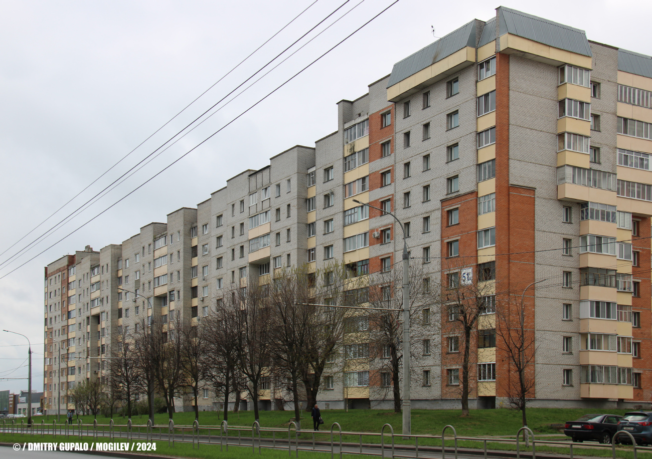 Могилёв, Улица Крупской, 51А(подъезд №1-2); Улица Крупской, 51А (подъезд №3)