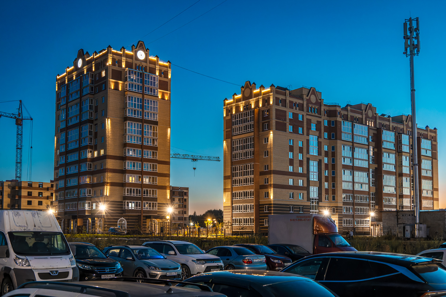 Волагда, Улица Героя Российской Федерации Игоря Смирнова, 1 корп. 1; Улица Героя Российской Федерации Игоря Смирнова, 1 корп. 2