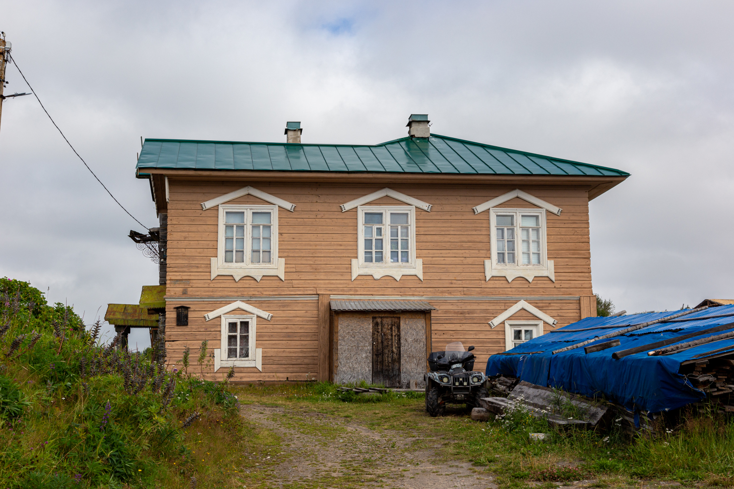 Приморский район, прочие н.п., Пос. Соловецкий, Приморская улица, 14. Мемориальные доски