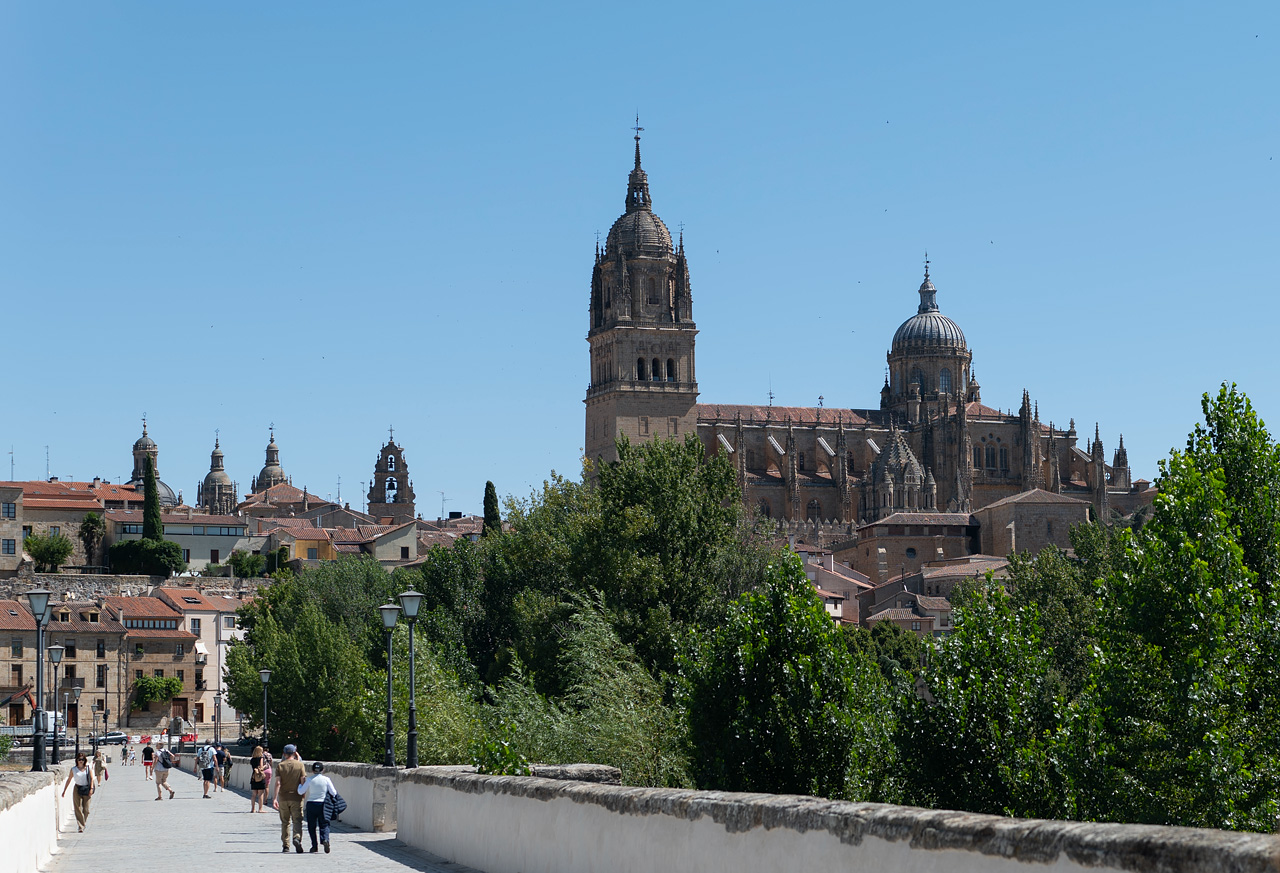 Саламанка, Catedral de la Asunción de la Virgen. Саламанка — Панорамы