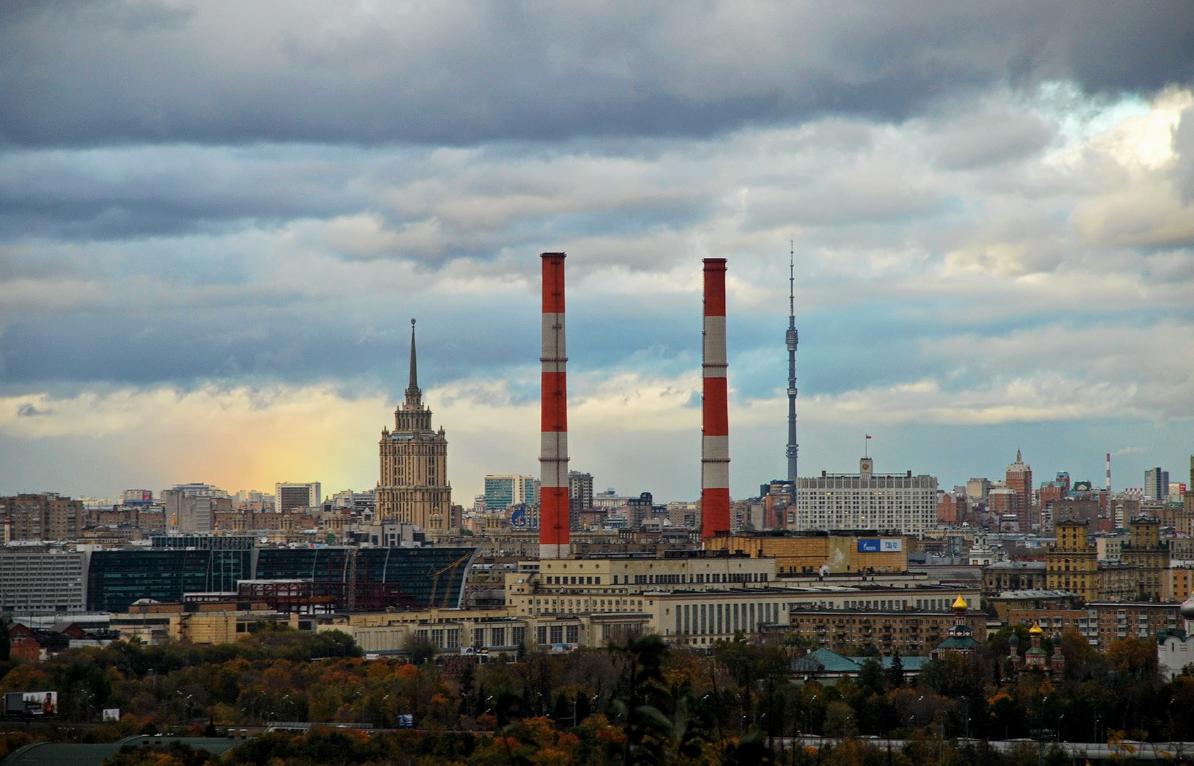 Moscow, Бережковская набережная, 16. Moscow — Panoramas