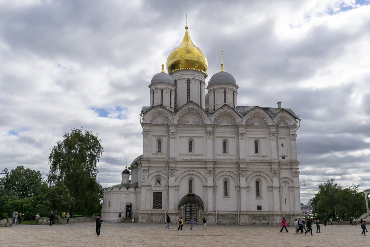 Масква, Кремль, Соборная площадь,  Архангельский собор