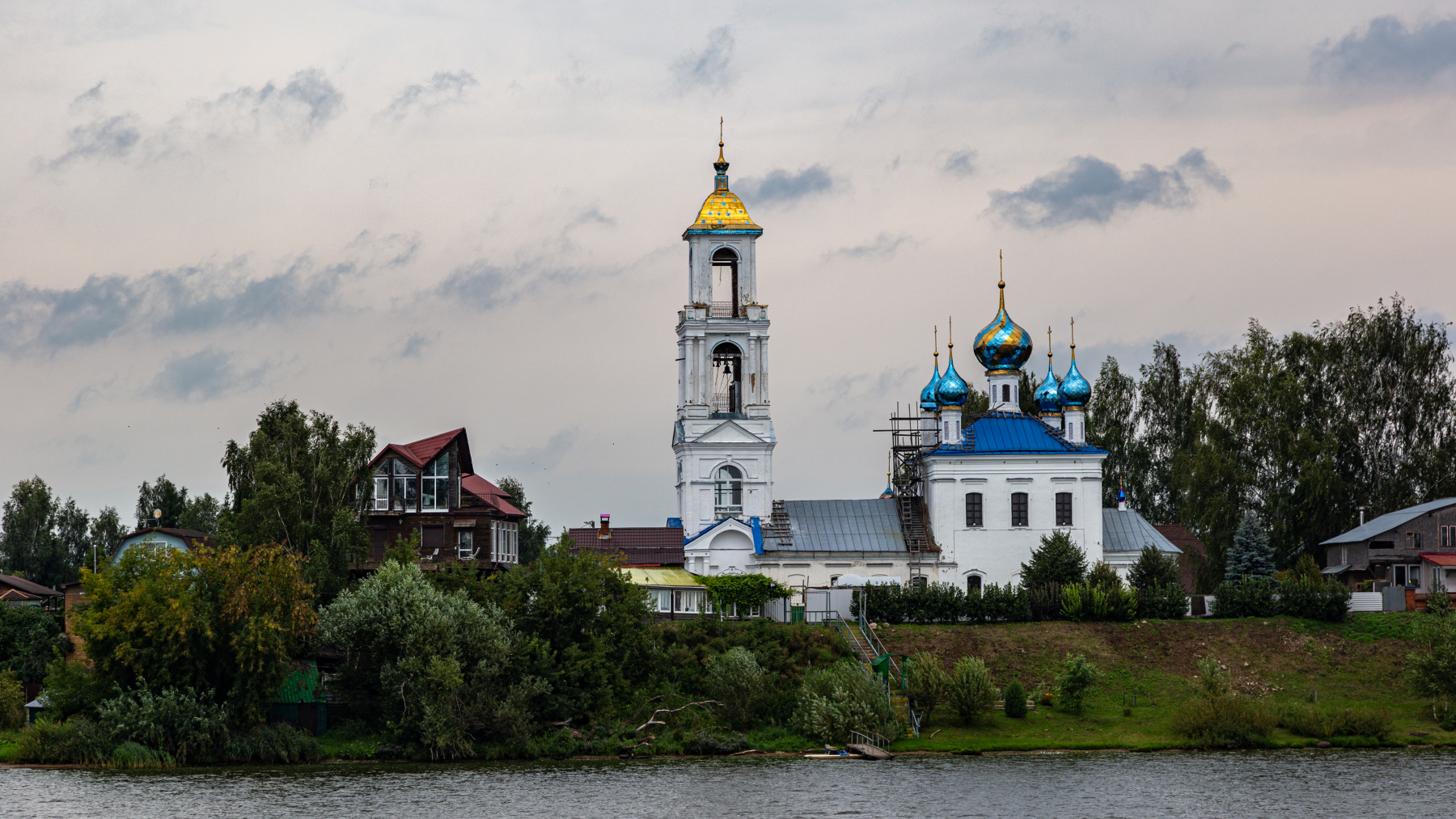 Ярославский район, прочие н.п., с. Прусово, Благовещенская церковь. Панорамы