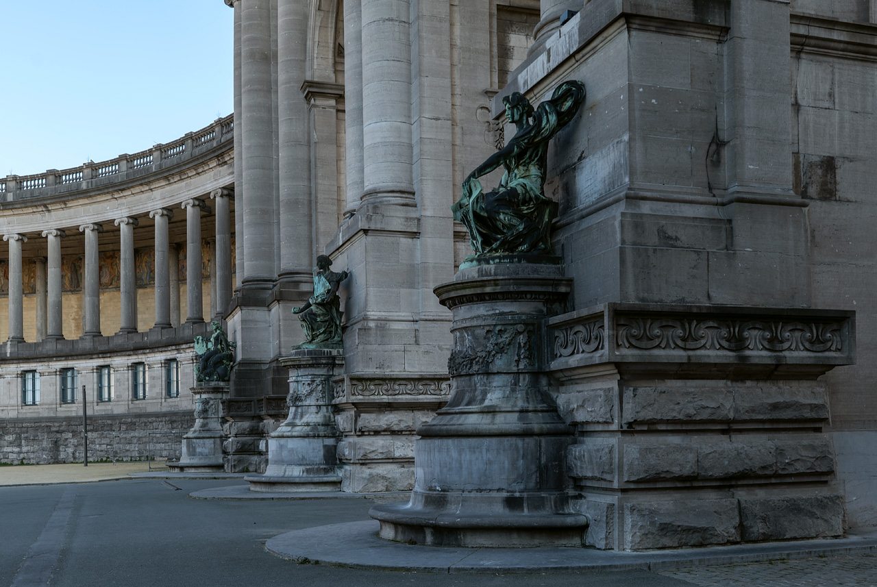 Брюссель, Parc du Cinquantenaire, Arc du Cinquantenaire