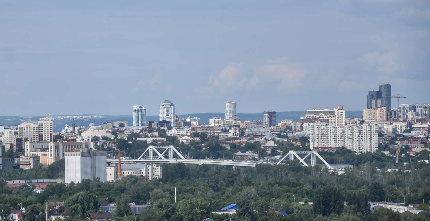 Самара, Халиловская улица, 2; Улица Фрунзе, Фрунзенский мост; Пионерская улица, 100 / Галактионовская улица, 2; Садовая улица, 176. Самара — Панорамы